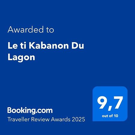 Le Ti Kabanon Du Lagon La Saline Les Bains Zewnętrze zdjęcie